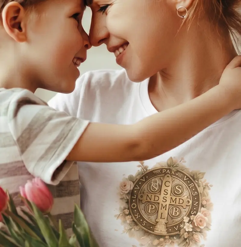 Camiseta São Bento rosas