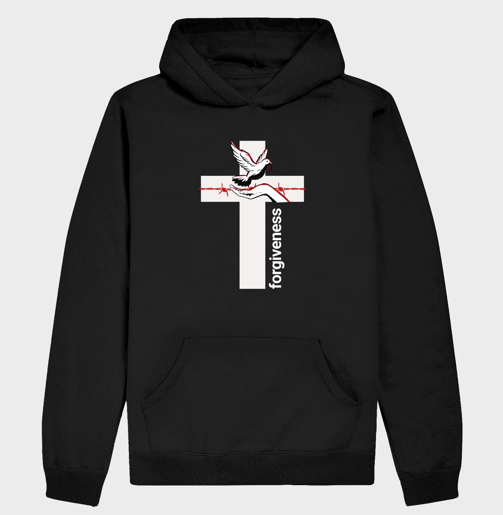Hoodie Moletom Forgiveness - Hoodie Moletom