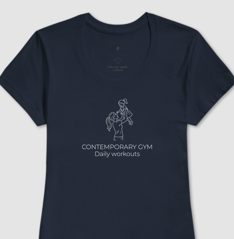 Camiseta Contemporary Gym - Edição Mãe & Filha