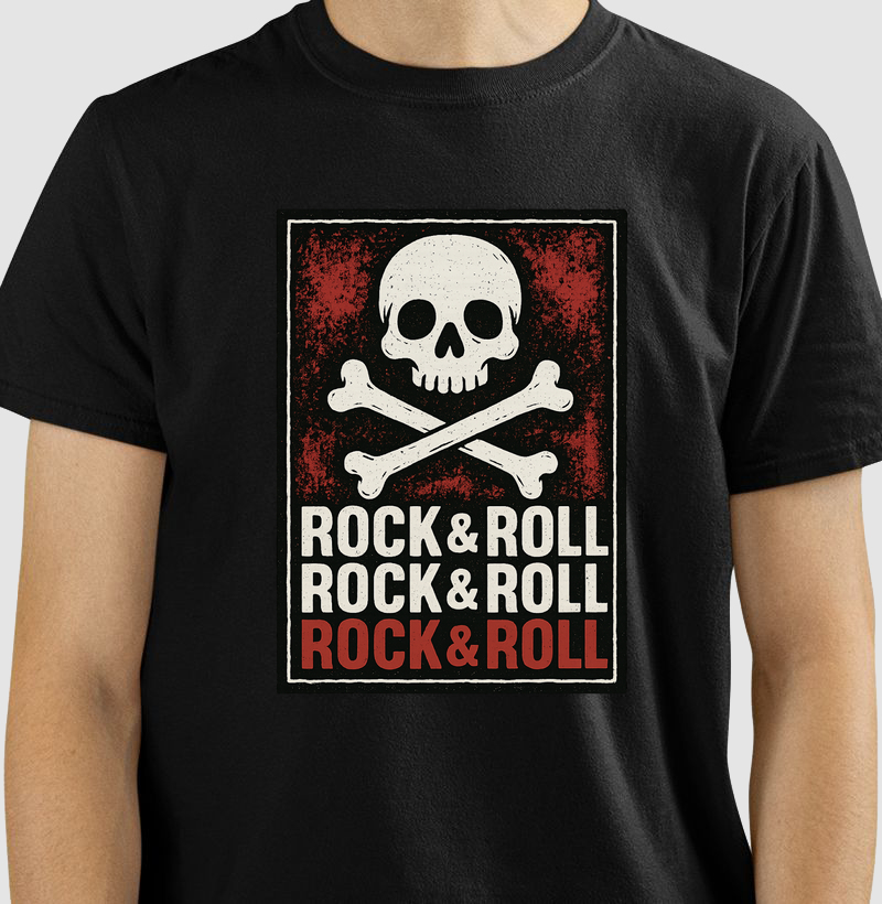 rock-and-roll-skull-bones-vintage-punk-style