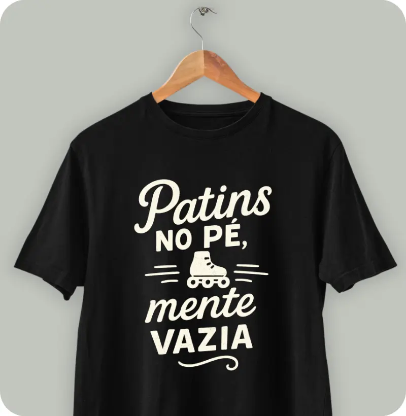 Patins no pé, mente vazia