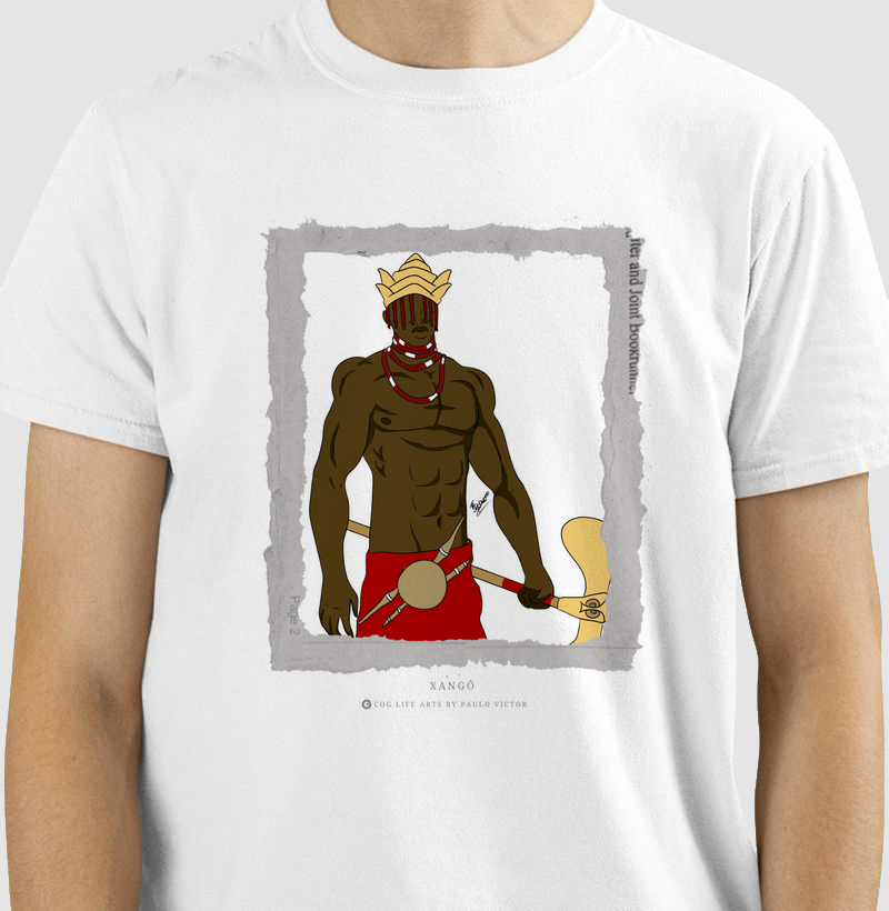 Camiseta Adulto Branca Xangô