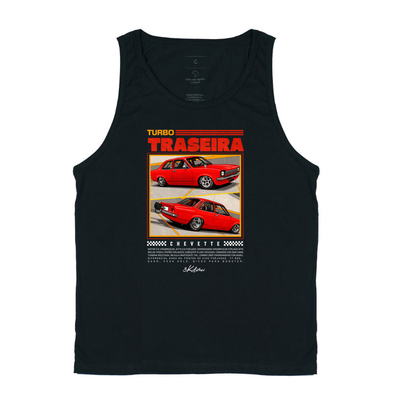 Camiseta - Turbo Traseira - Chevette