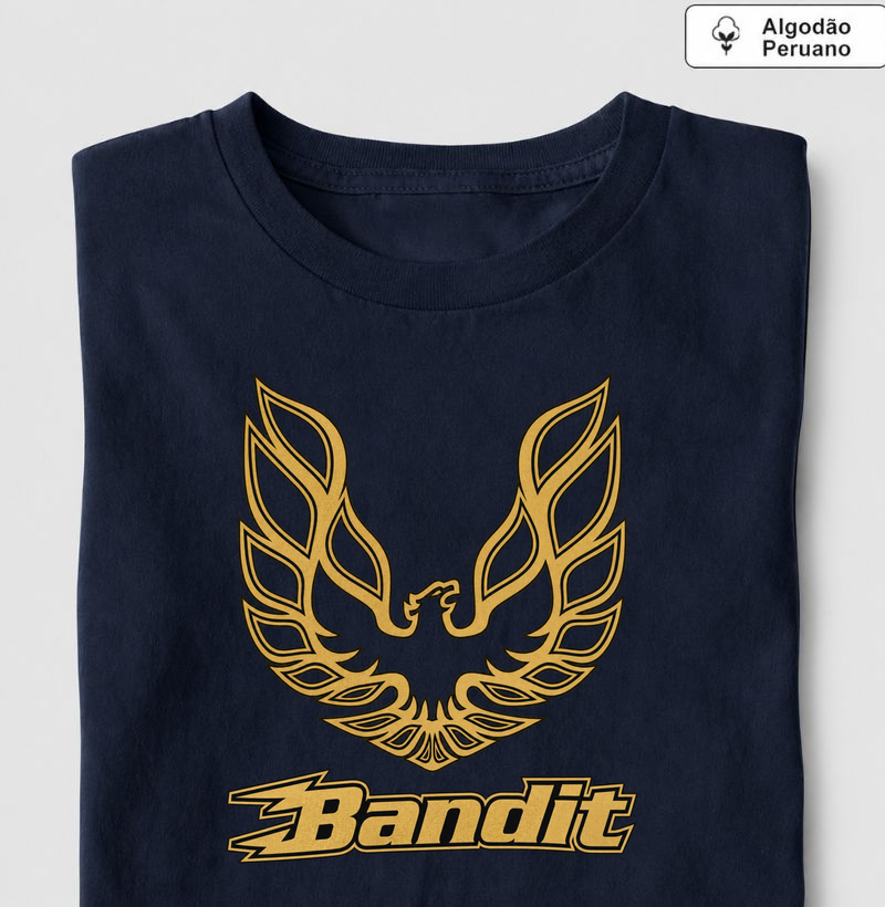 Camiseta Vintage Bandit - Camiseta Algodão Peruano