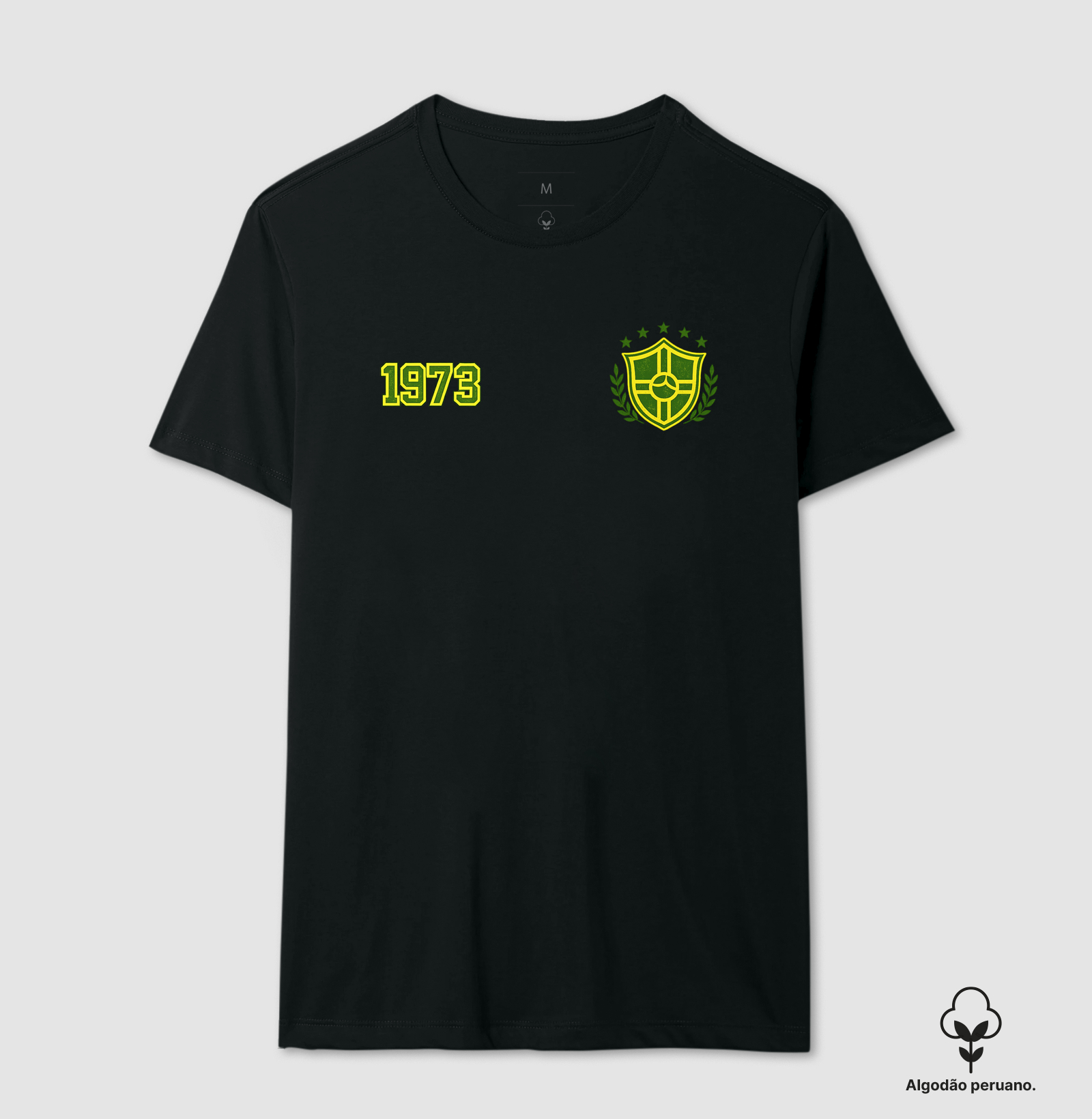 SELEÇÃO 1973 - Camiseta Algodão Peruano