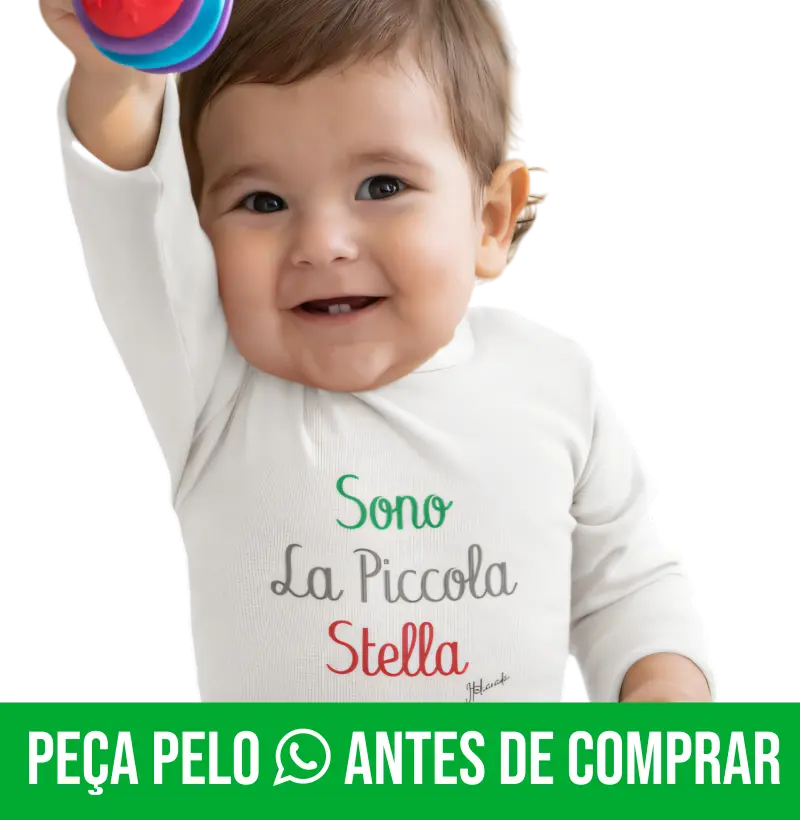 BODY PARA MENINA PERSONALIZADO