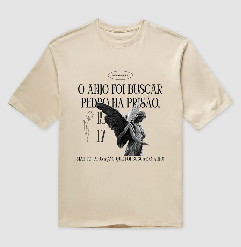 "O ANJO FOI BUSCAR PEDRO NA PRISÃO MAS FOI A ORAÇÃO QUE FOI BUSCAR O ANJO
