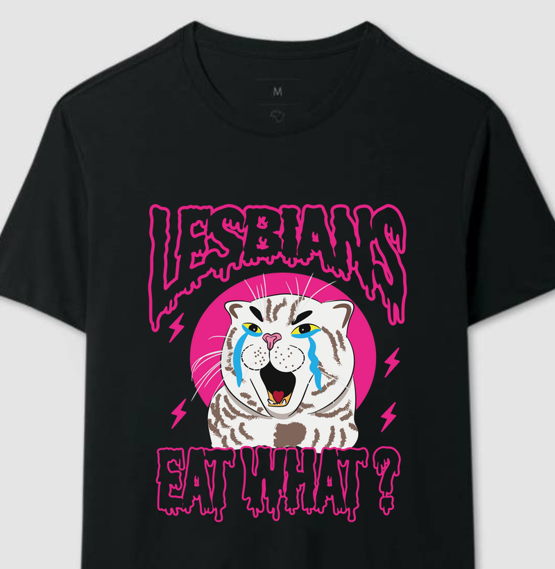 Lesbians eat what?