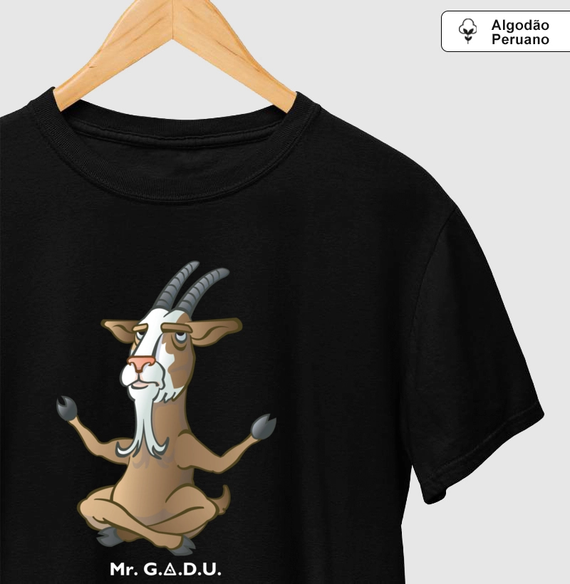 Camiseta Bode Zen- Mr. GADU - Algodão Peruano Premium
