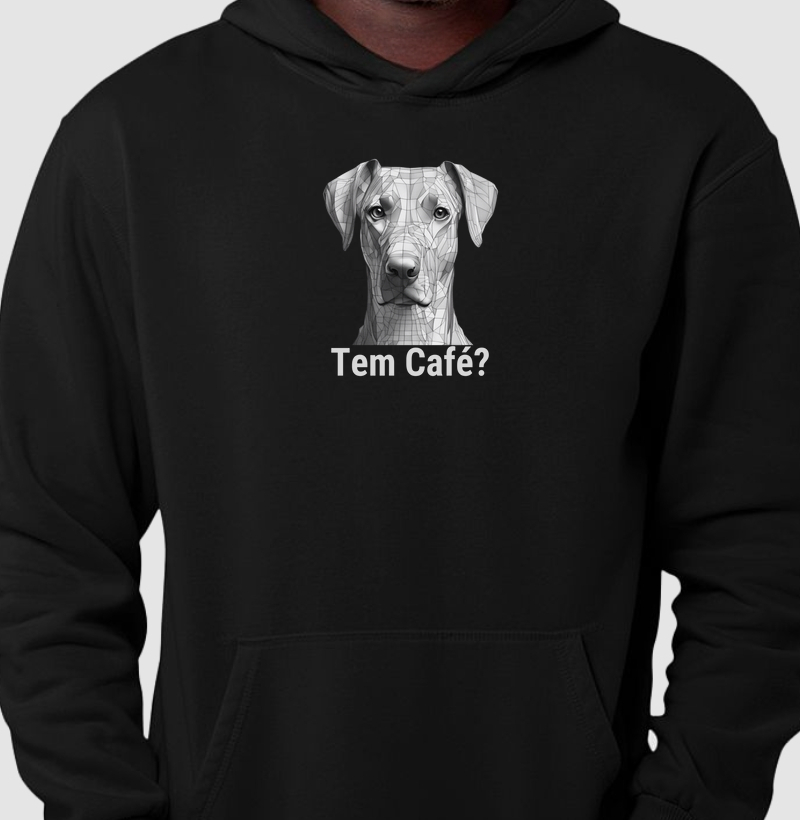Moletom Tem Café? - Doberman