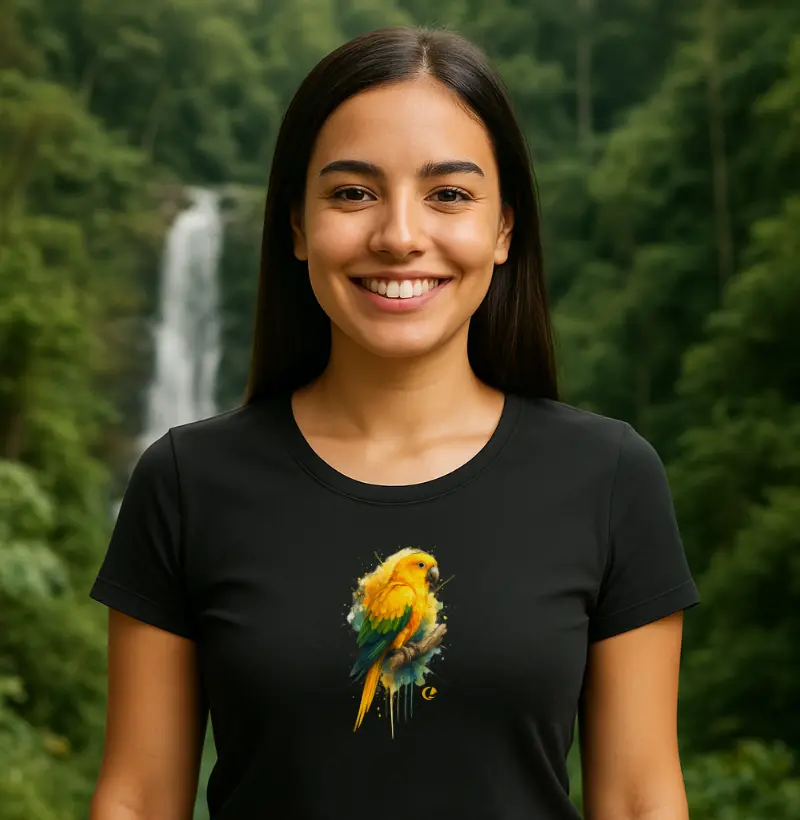 Camiseta Ararajuba - Arte