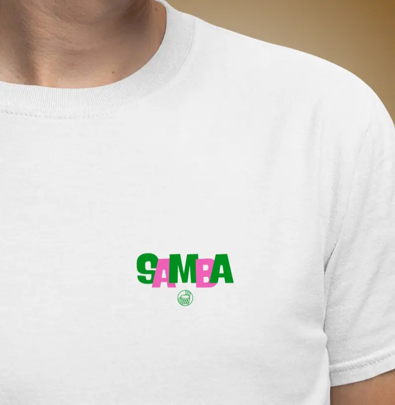 Color Samba Verde e Rosa - minimalista