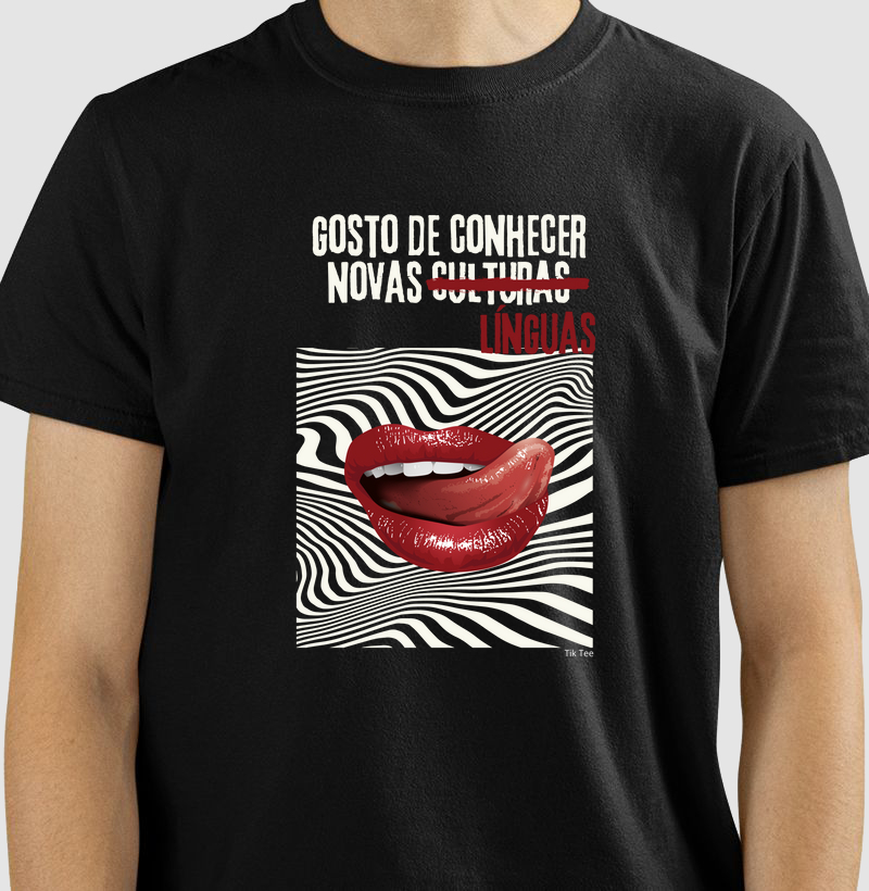 Gosto de conhecer novas línguas