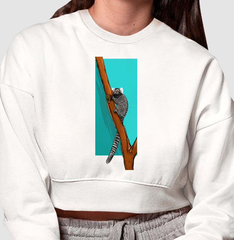 Cropped Moletom Sagui