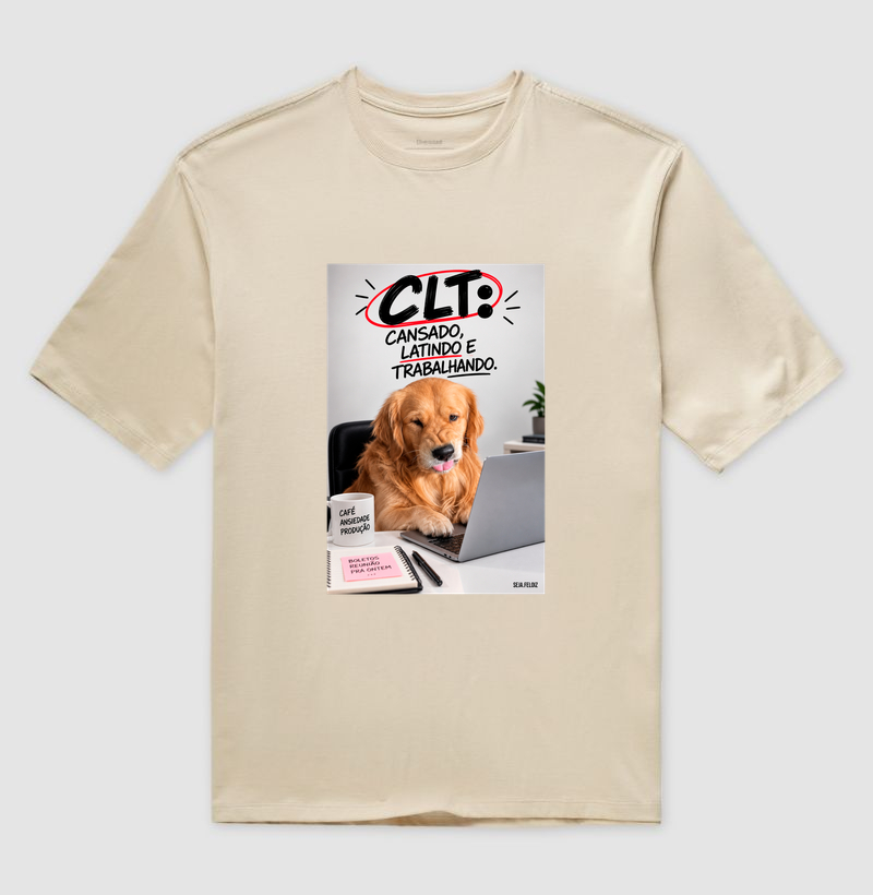 🐶💻 CLT — Cansado, Latindo e Trabalhando! | Golden Retriever Edition ☕🐾