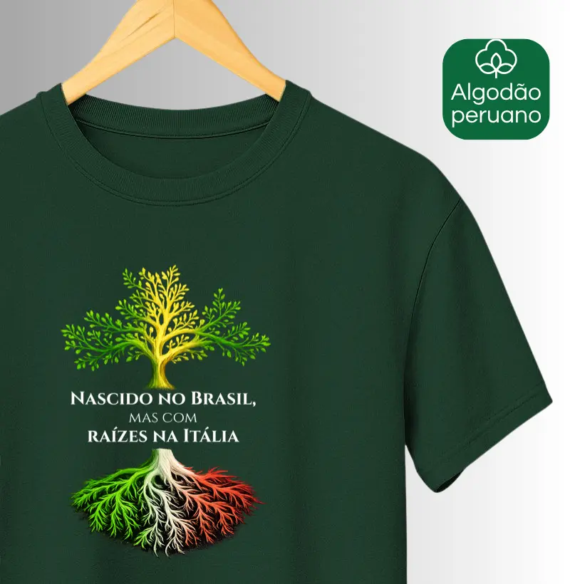 Nascido no Brasil, mas com raízes na Itália (Masculino)