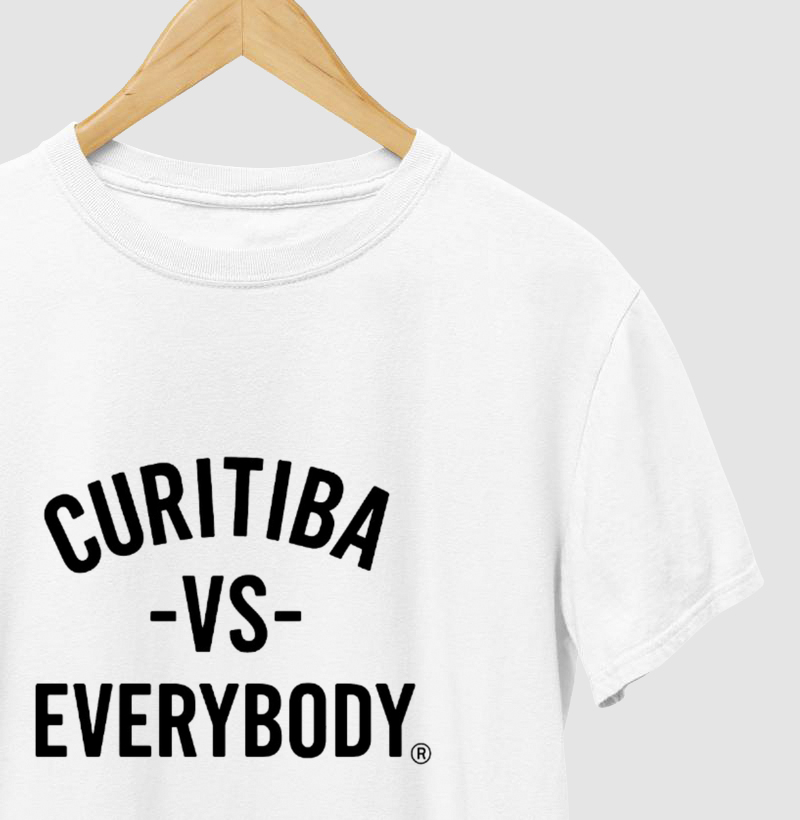CAMISETA WEAR CURITIBA - CURITIBA VS EVERYBODY