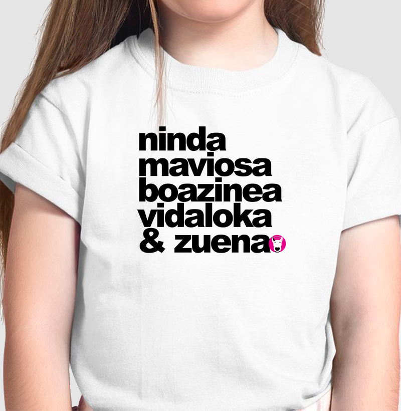Camiseta Ninda Maviosa Infantil