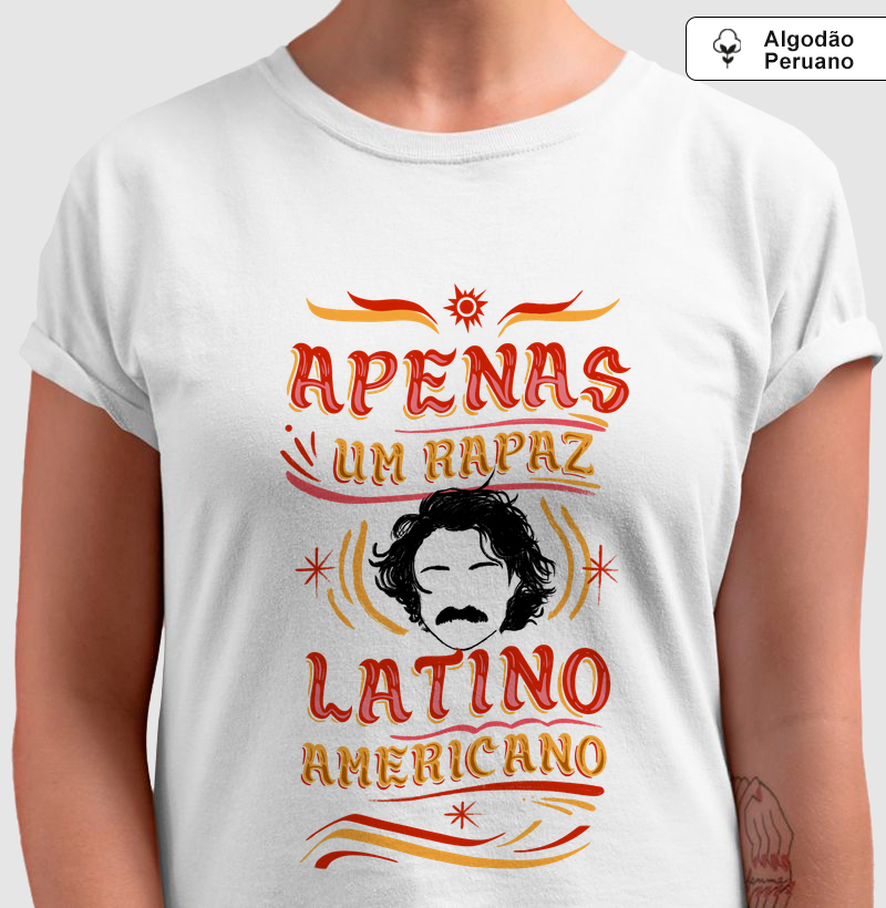 Apenas um Rapaz (Rosto) - Algodão Peruano