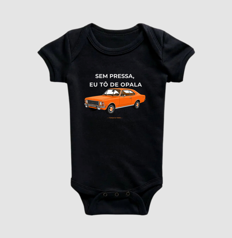 Sem pressa, eu tô de Opala - laranja