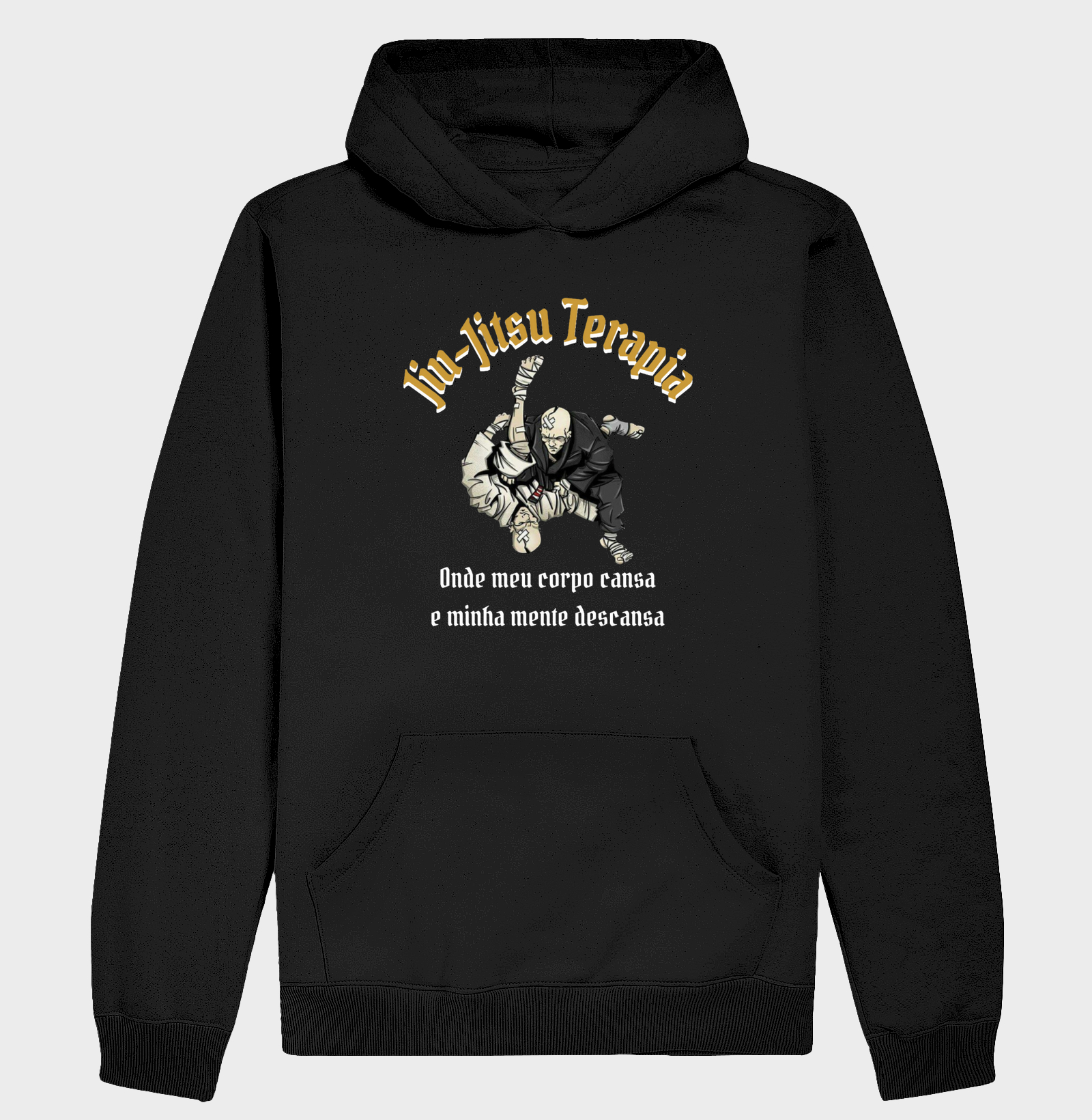 Hoodie Moletom Jiu-Jitsu Terapia