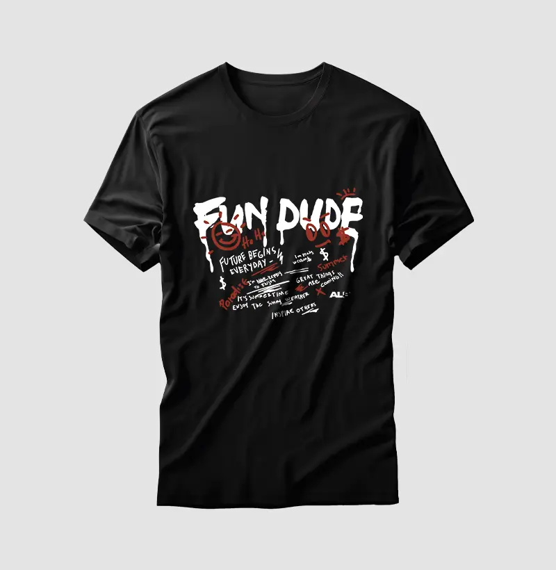 T-shirt Fun Dude