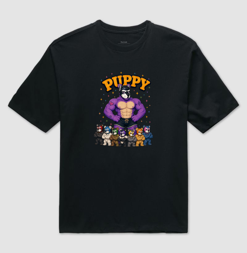 PUPPY - Camiseta Oversized