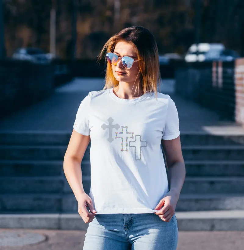 Camiseta algodão CROSS