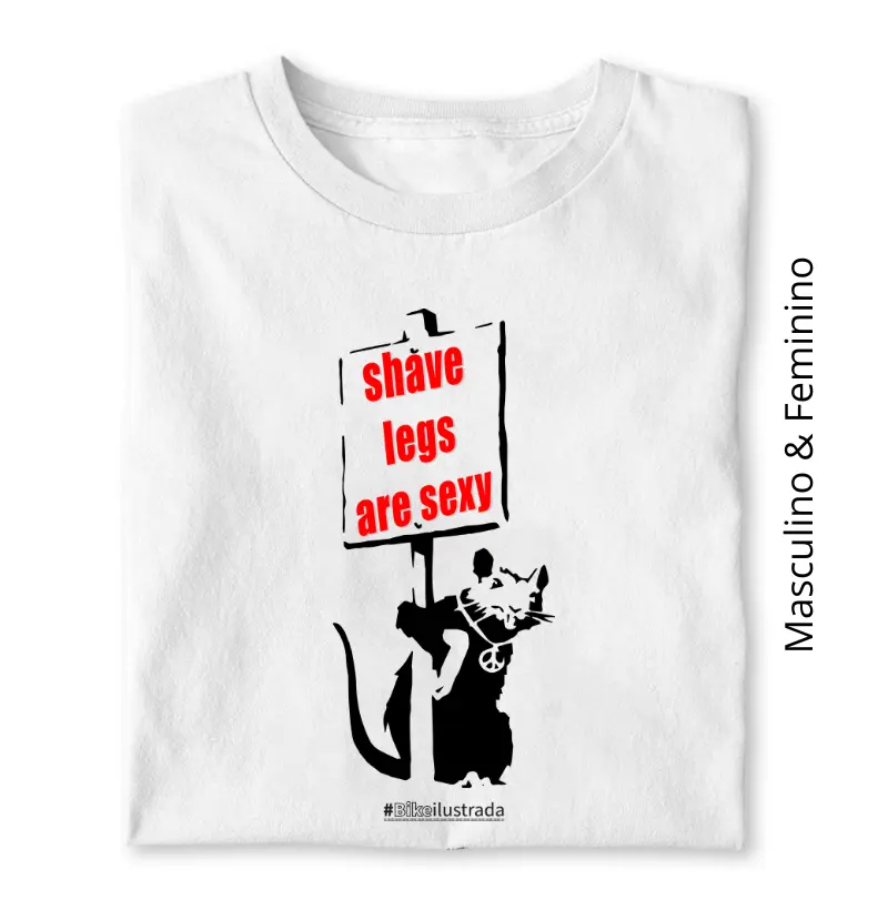 Banksy Rat - Shaved Legs