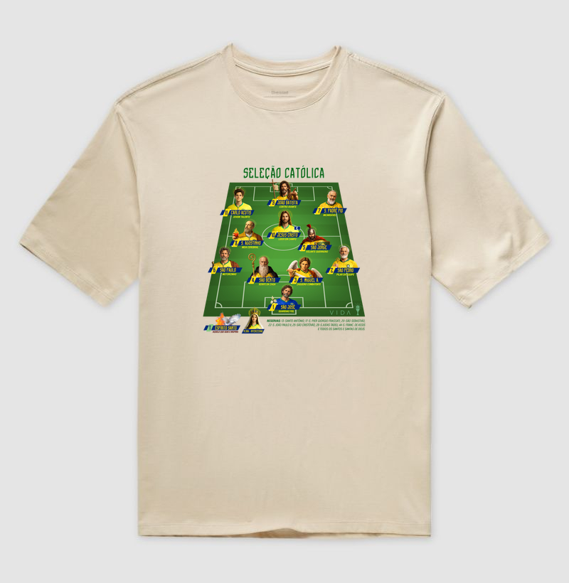 Oversized Seleção católica