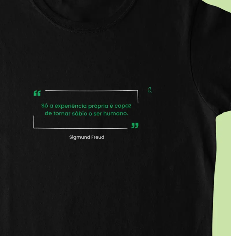 Baby Look - Só a experiência própria é capaz de tornar sábio o ser humano