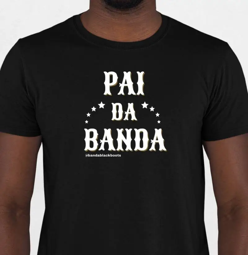 Camiseta "Pai da Banda" Homenagem ao Seu Joares
