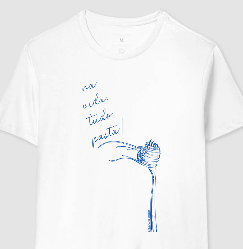 Camiseta Tudo Pasta 