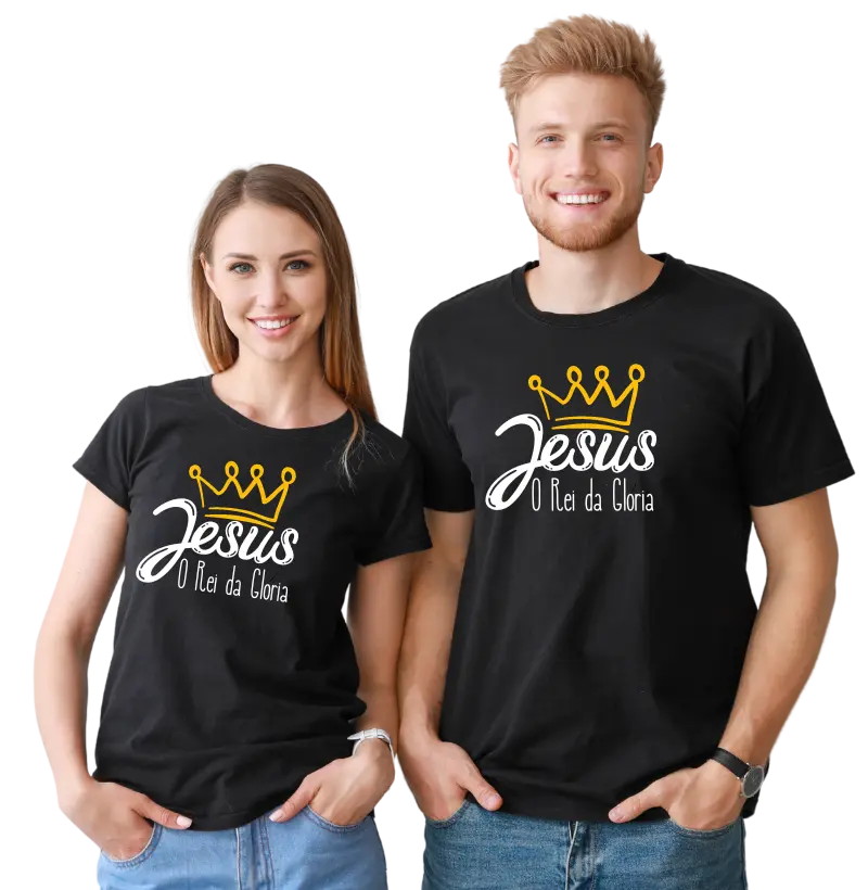 Camiseta Jesus Rei da Glória