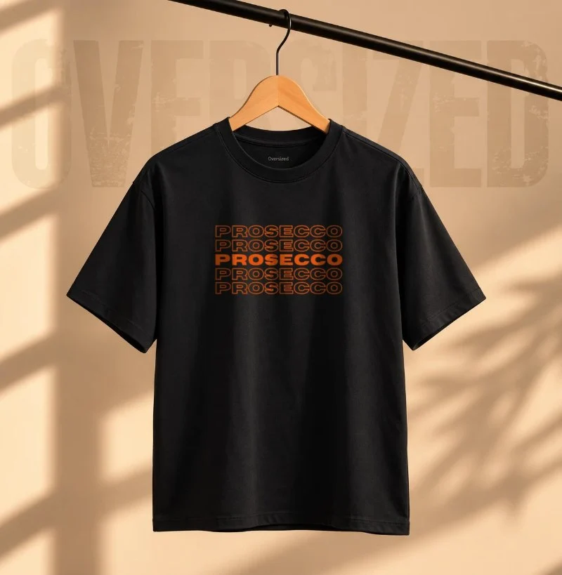 Camiseta Prosecco - Camiseta Oversized