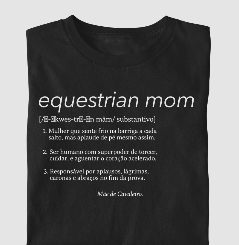 Equestrian Mom Cavaleiro Kids