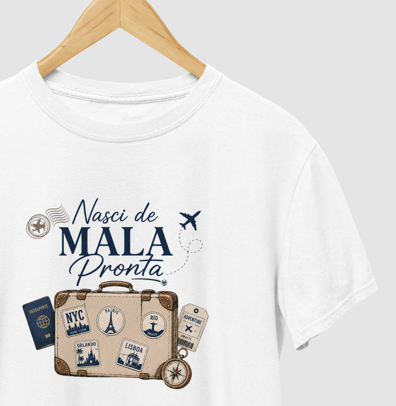 Nasci de Mala Pronta ✈️