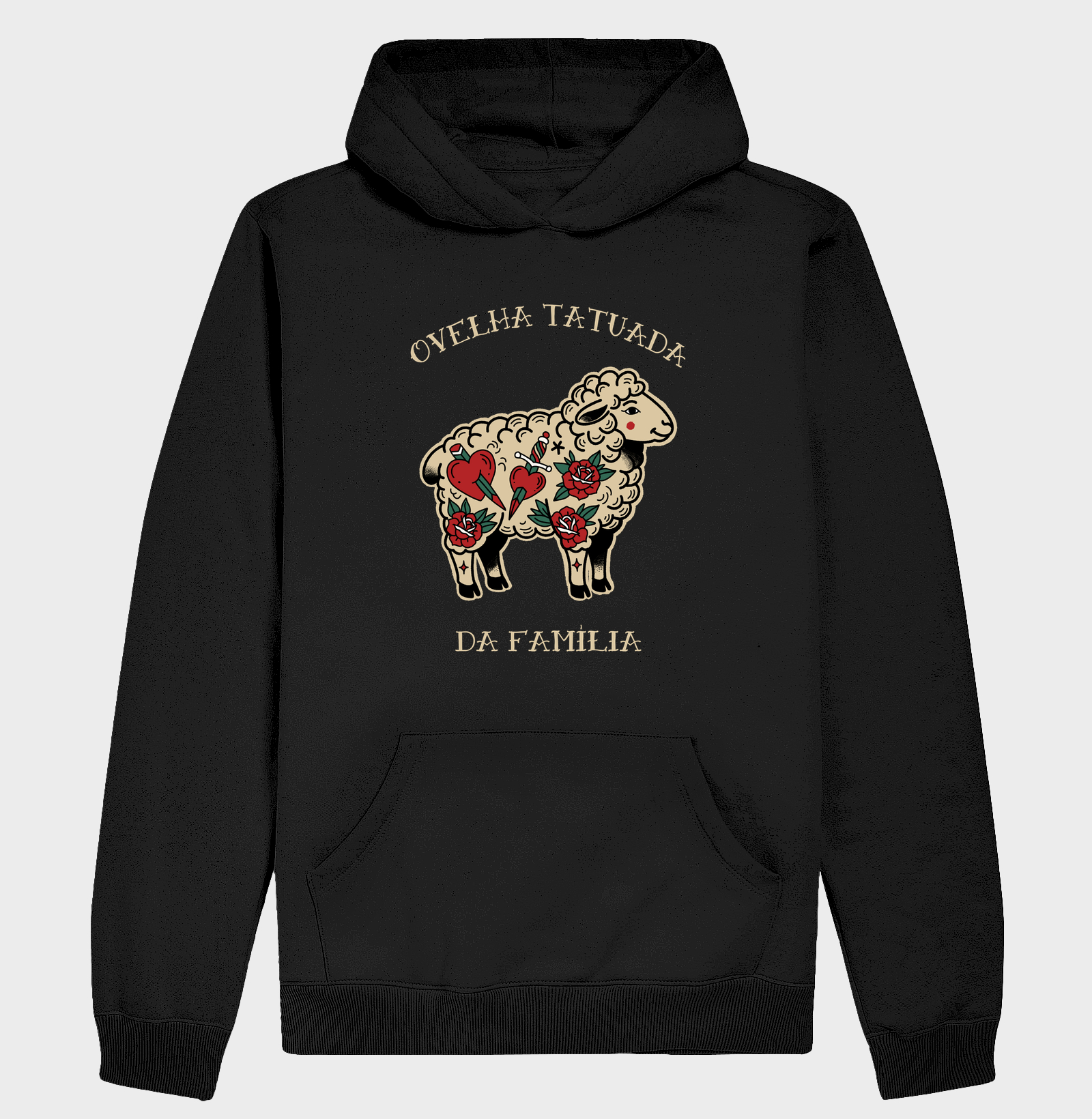 Ovelha Tatuada Da Família