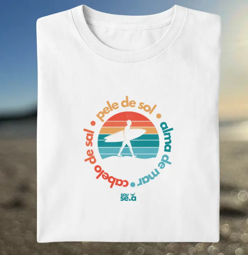 Cabelo de sal, pele de sol, alma de mar