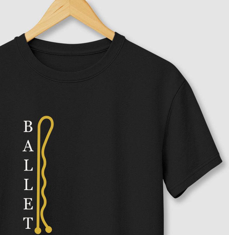 Grampo BALLET -> dourado