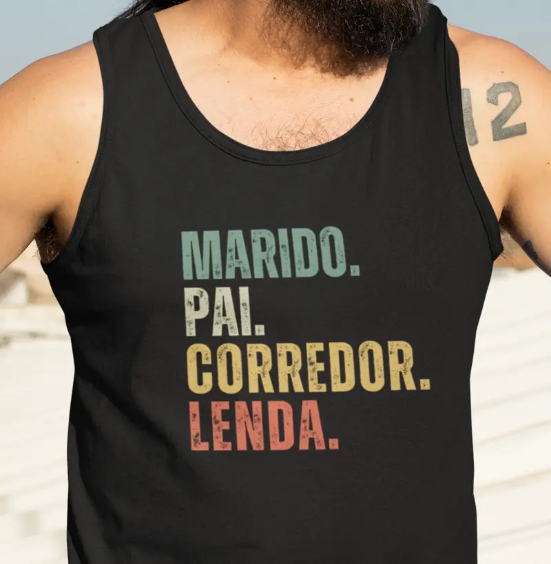Marido, pai, corredor e lenda.