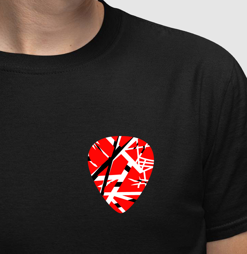 Frankenstrat Pick: Red 'n' Black Edition