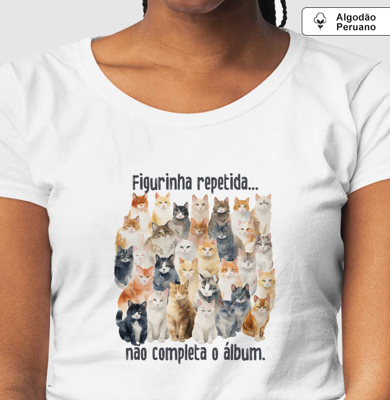 Figurinha repetida não completa o álbum