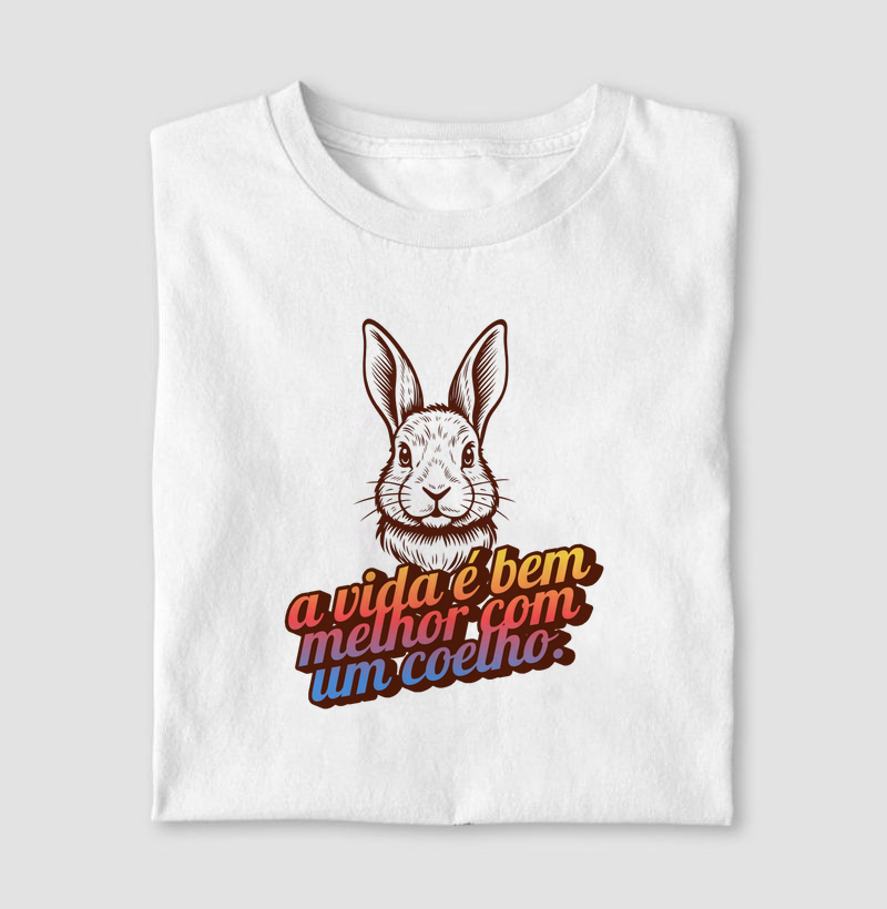 A vida é bem melhor com um coelho