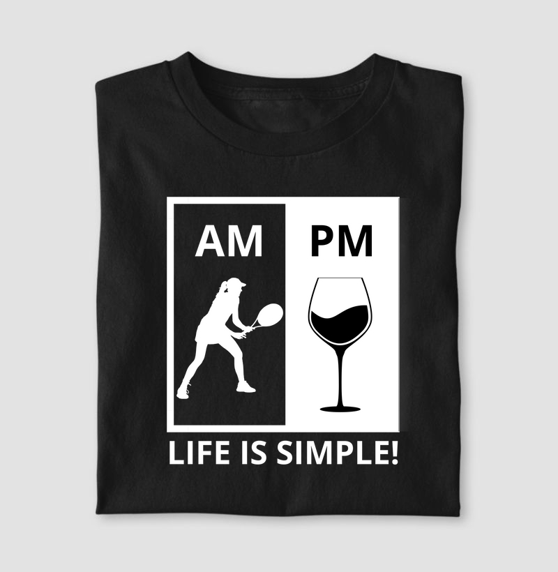 Life is Simple - Beach & Wine 2 - Preta