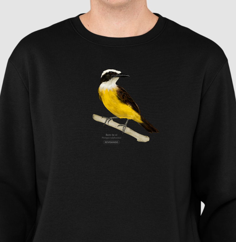 Aves do Brasil - Bem-te-vi - Moletom
