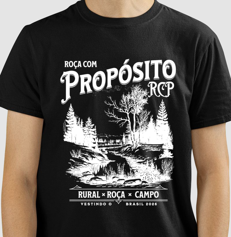 Camiseta Masculina e Feminina