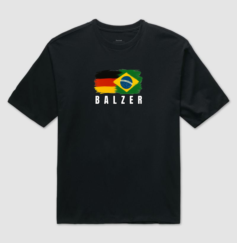 Balzer  - Camiseta Oversized