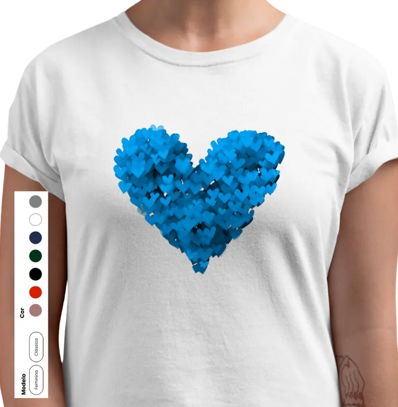 Corações Azuis