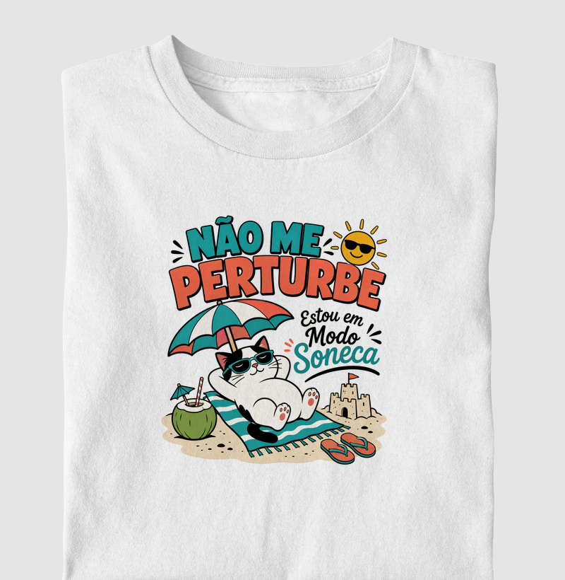 não me perturbe